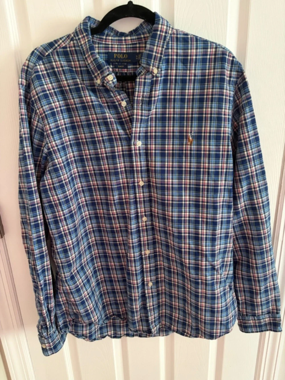Polo Ralph Lauren mens XL slim fit button down shirt like new